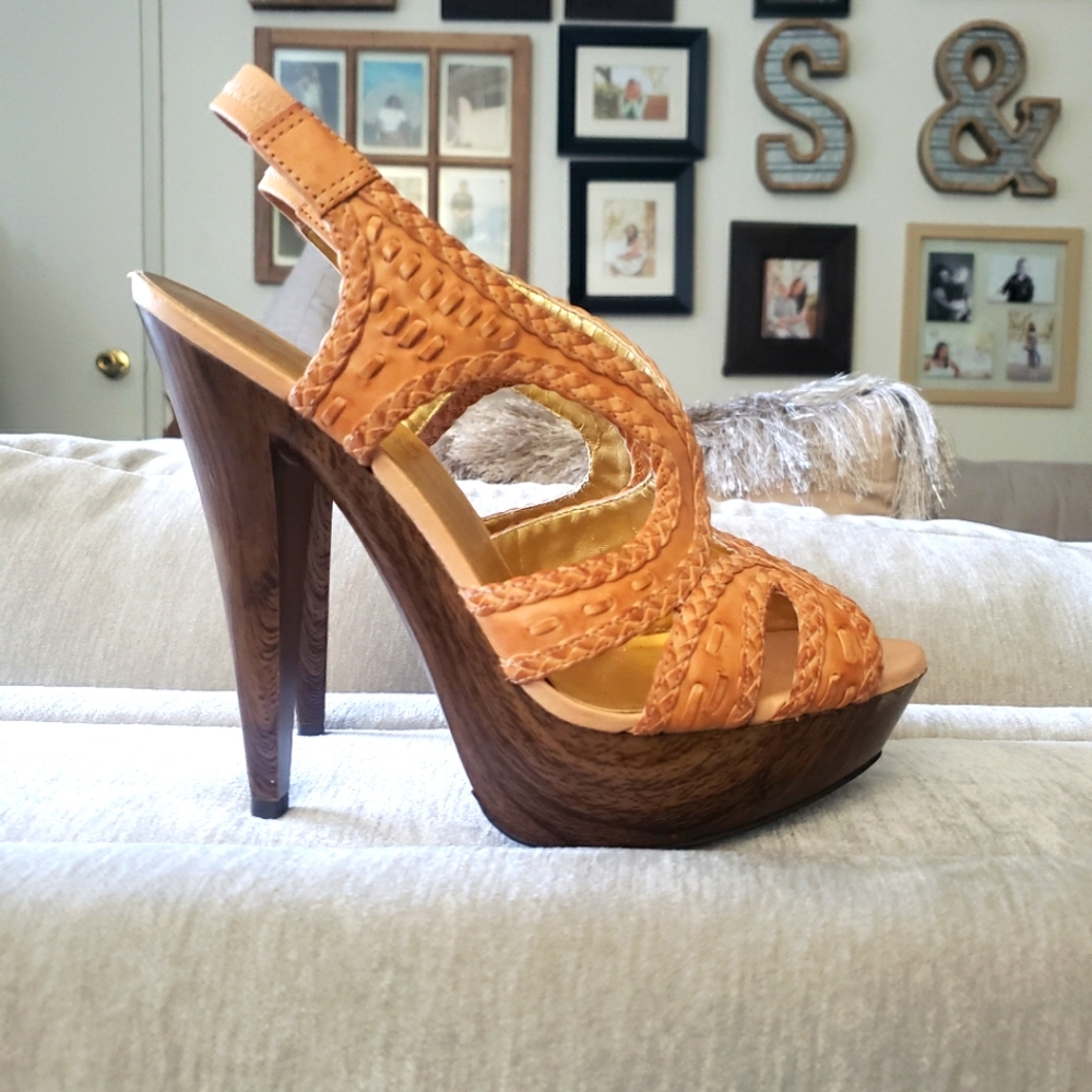 Darling 6.5 inch Woven Heels